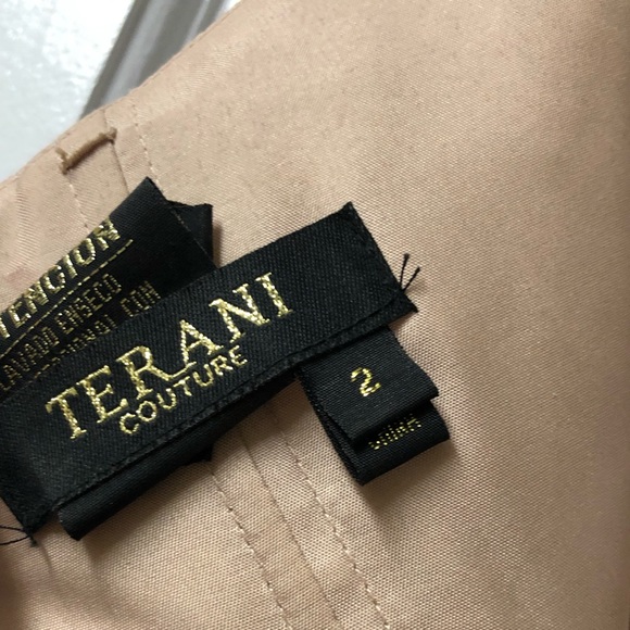 Terani Couture nude Prom Gown - Picture 3 of 5